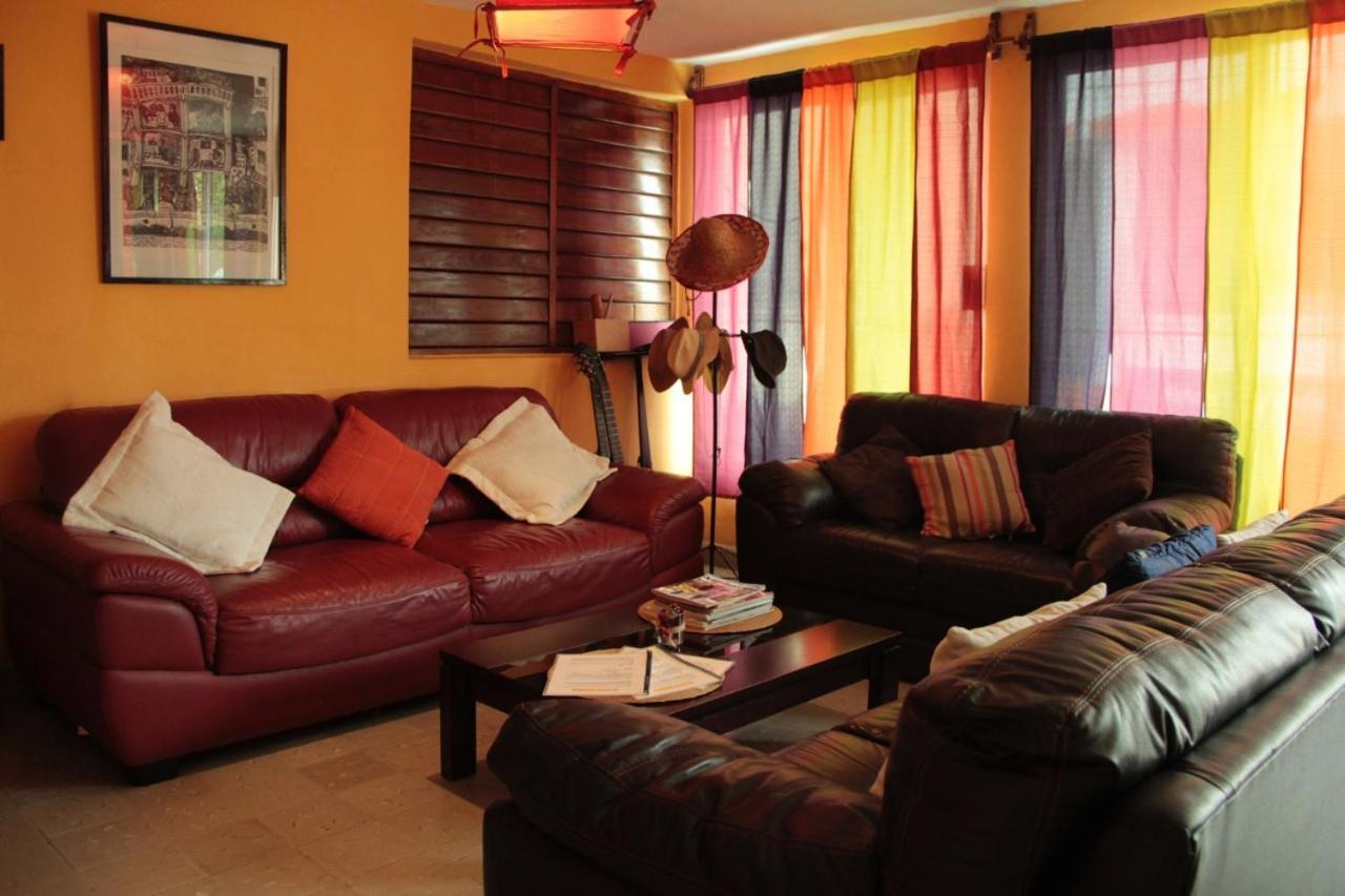La Casa Naranja Hotel Isla Mujeres Luaran gambar